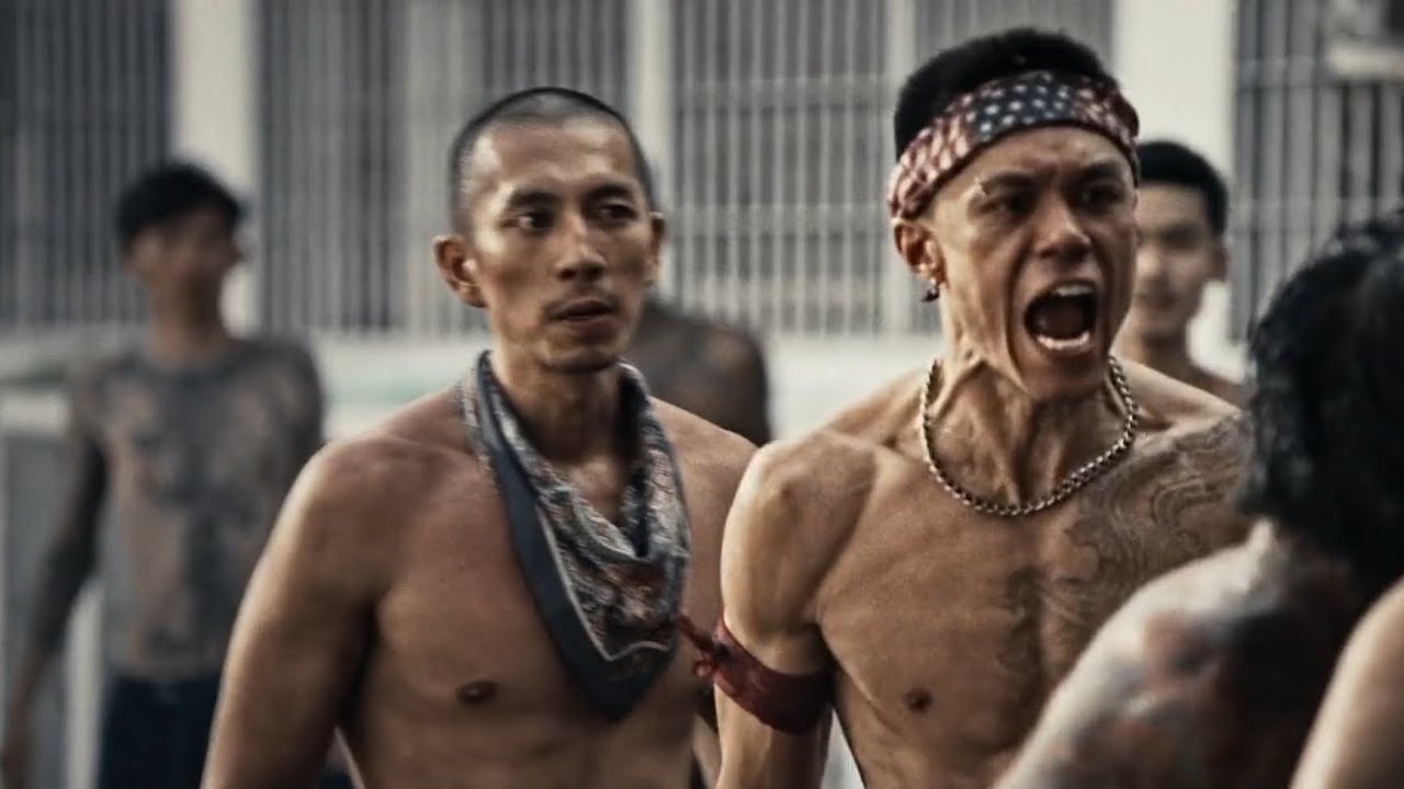 Peak Prison fight scene from Thailand