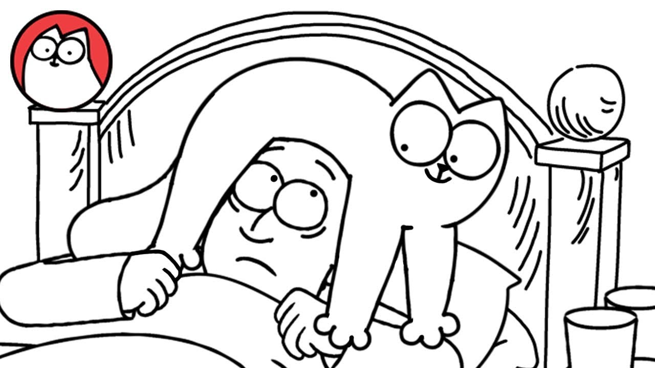 Bed Head - Simon's Cat