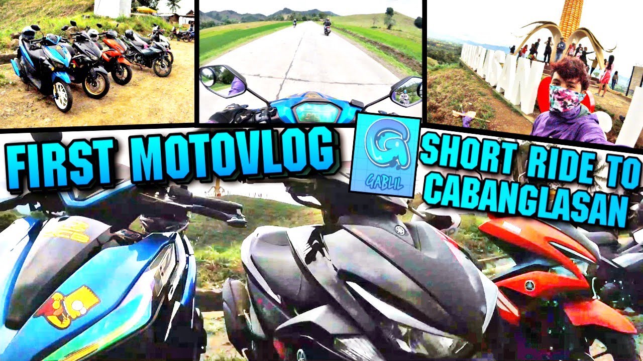 SHORT RIDE TO CABANGLASAN, BUKIDNON | FIRST MOTOVLOG | GabLil