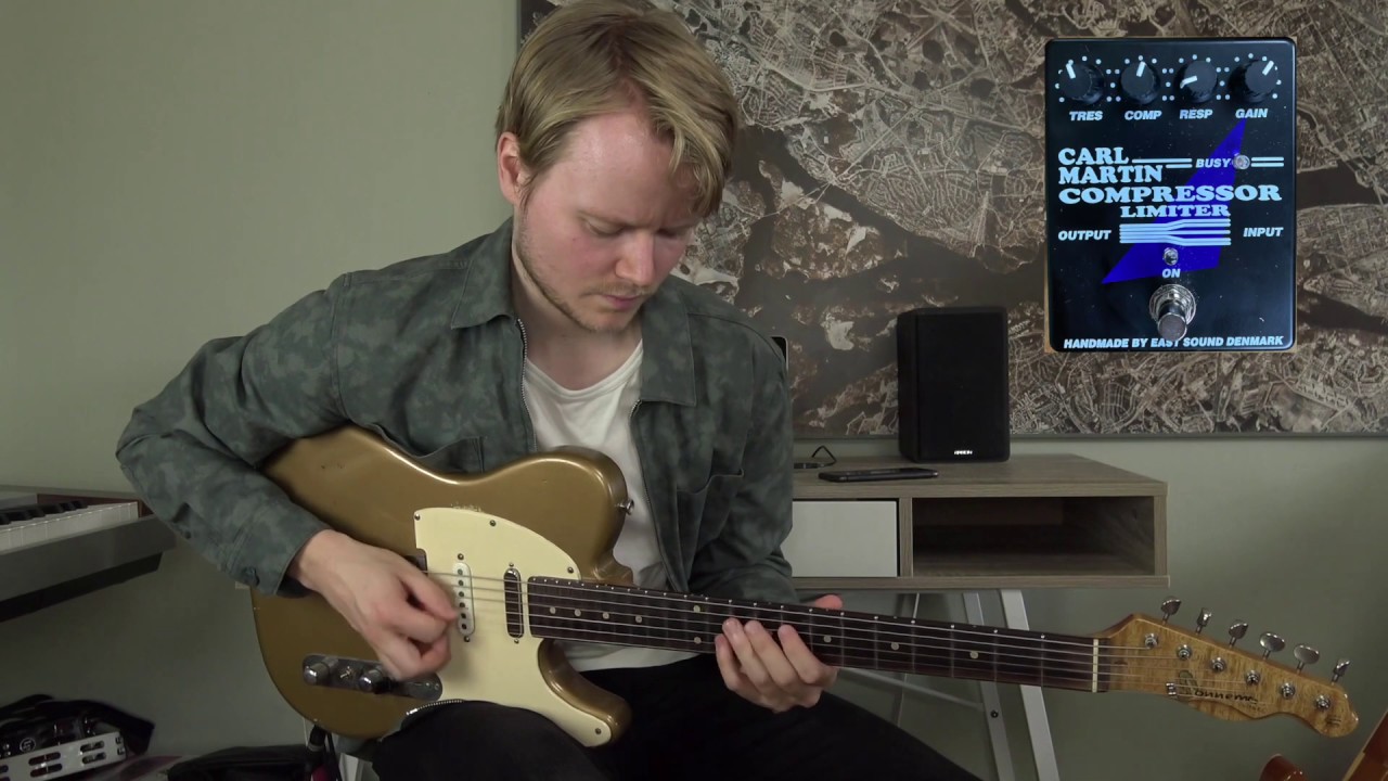 Carl Martin Compressor/Limiter - Demo by Erik Holmbom