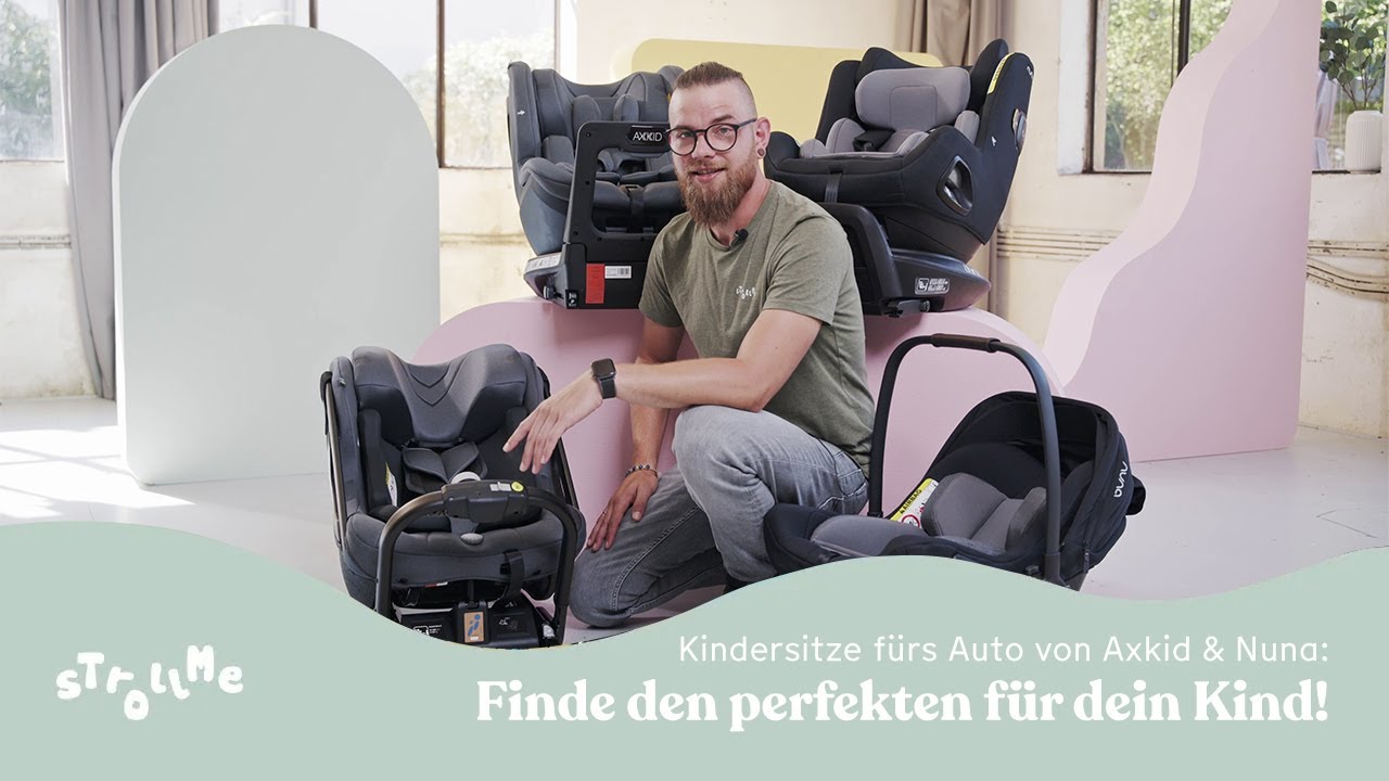 Kindersitze fürs Auto von Axkid & Nuna: Finde den perfekten für dein Kind!