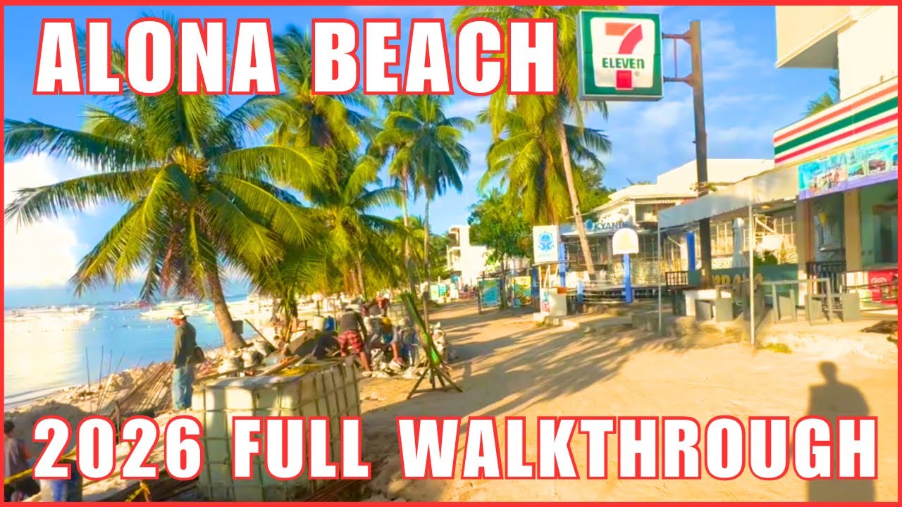 Alona Beach Bohol 2026 Full Walkthrough