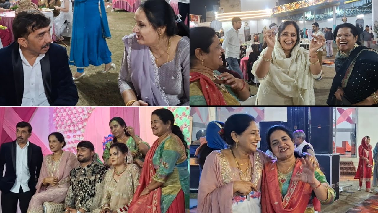 Reception पार्टी में करा enjoy 🥳💃♥️|||देखों कौन कौन आया 🤗❤️
