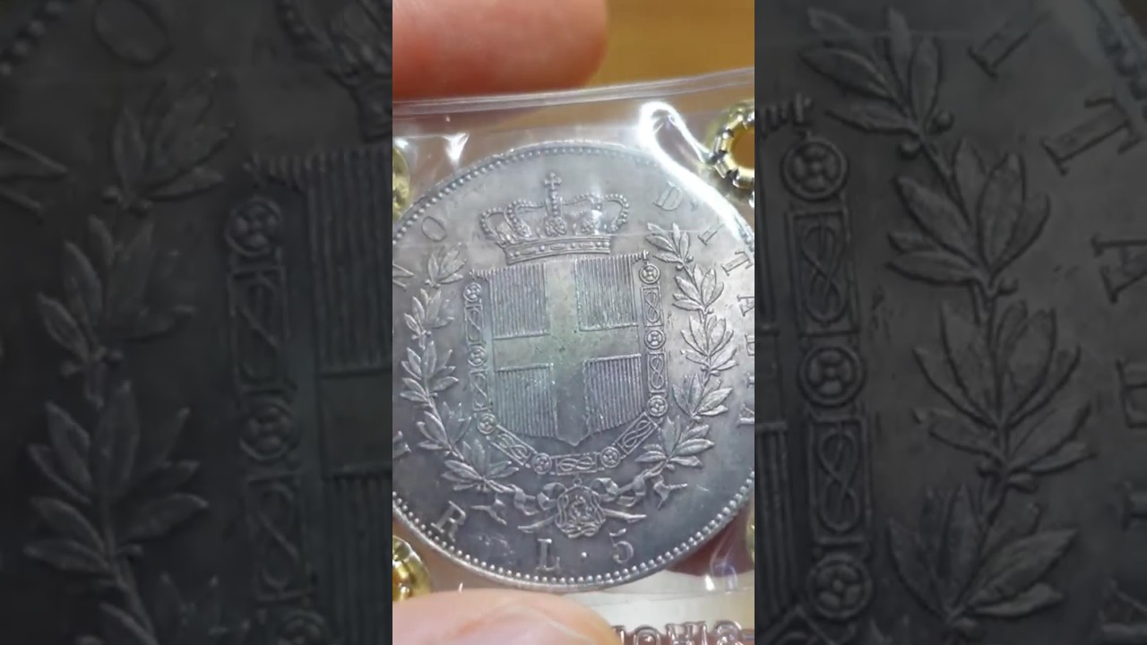 5 Lire 1876 in (quasi) Fior di Conio #coin