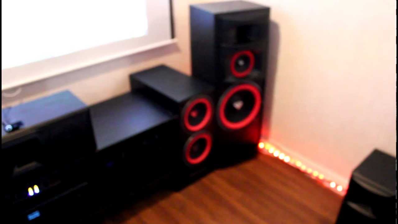 Cerwin-Vega! XLS-12, VE-28 and CXA-10 playing loud