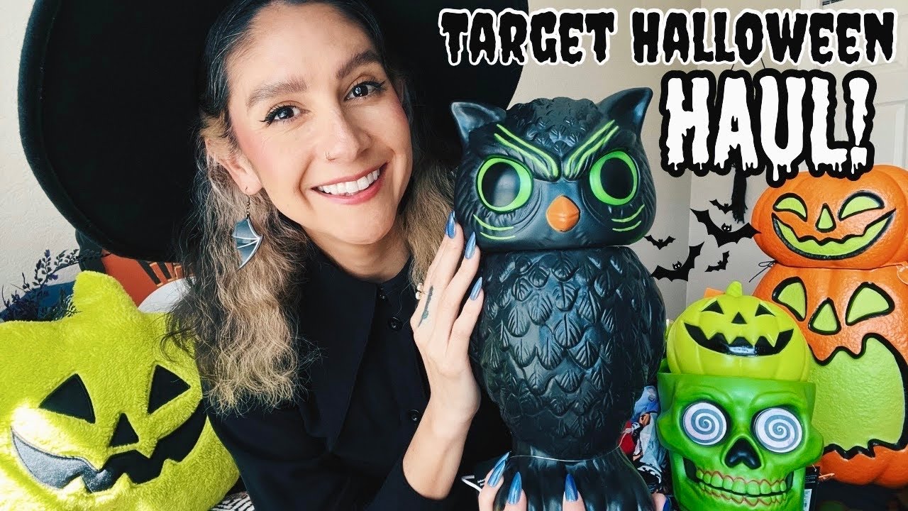 Target HALLOWEEN Haul!🎃 My Fav Spooky Decor of 2024!💚 + Mini Walmart Haul!✨