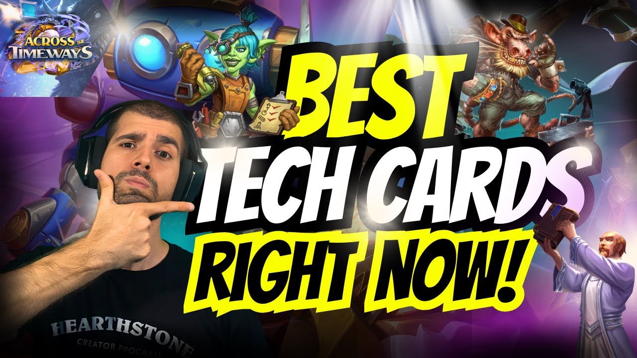 🔥 BEST TECH CARDS To COUNTER the HEARTHSTONE META! 💥