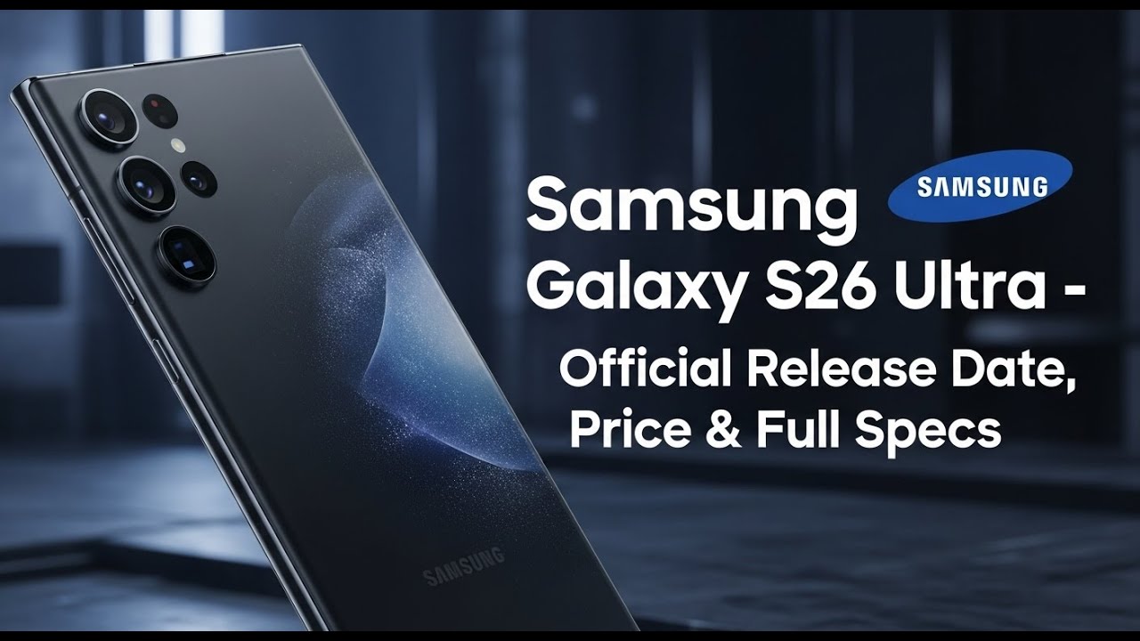 Samsung Galaxy S26 Ultra: Официальная дата выхода, цена и полные характеристики просочились в сеть!