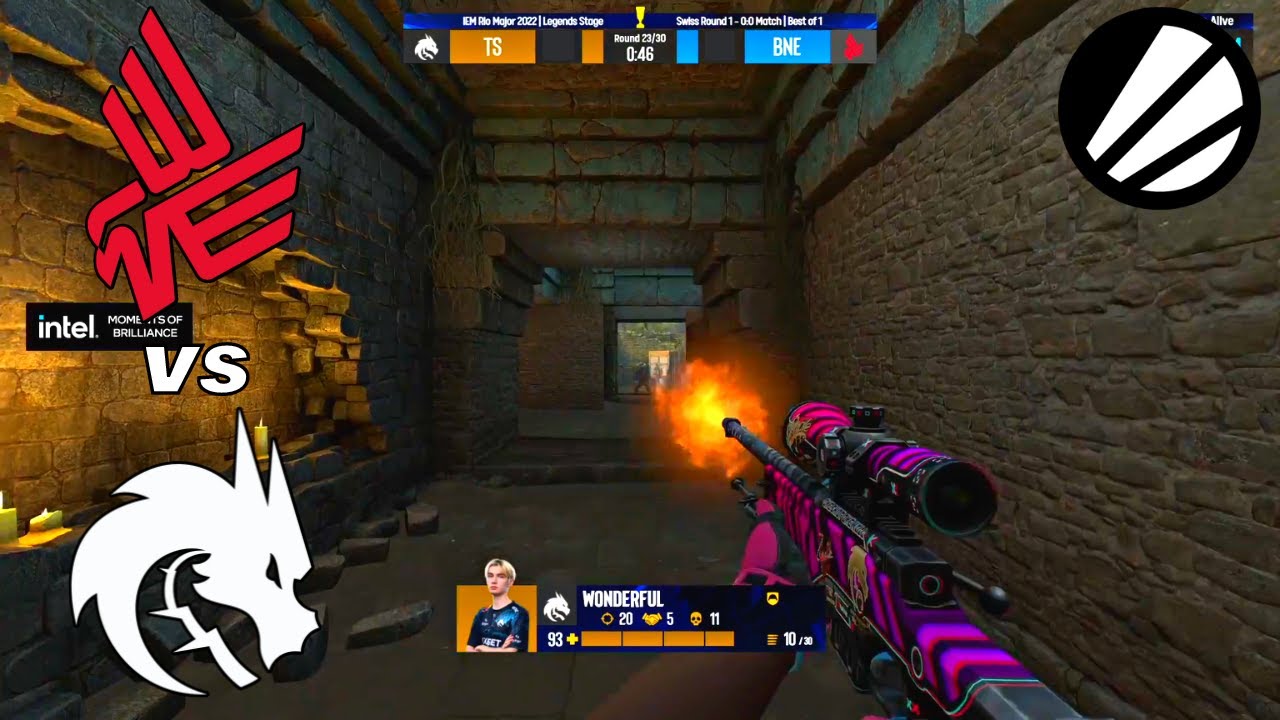 BNE Vs Spirit - IEM Rio 2022 - HIGHLIGHTS | CSGO