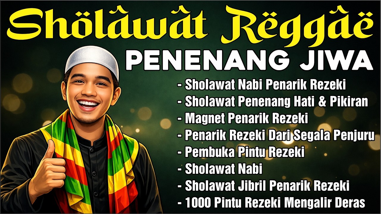 Sholawat Reggae Penyejuk Hati 2026 Slow Version | Menenangkan Pikiran