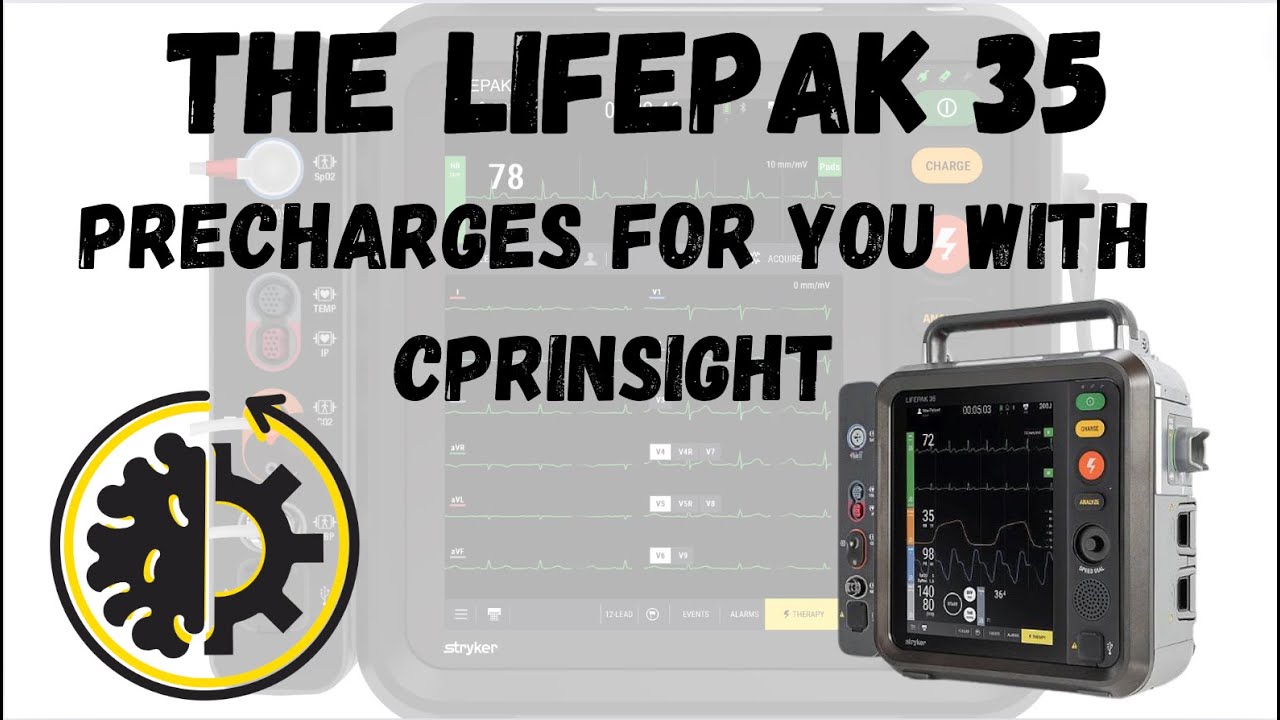 LIFEPAK 35 Cognitive offload with the CPR INSIGHT precharge