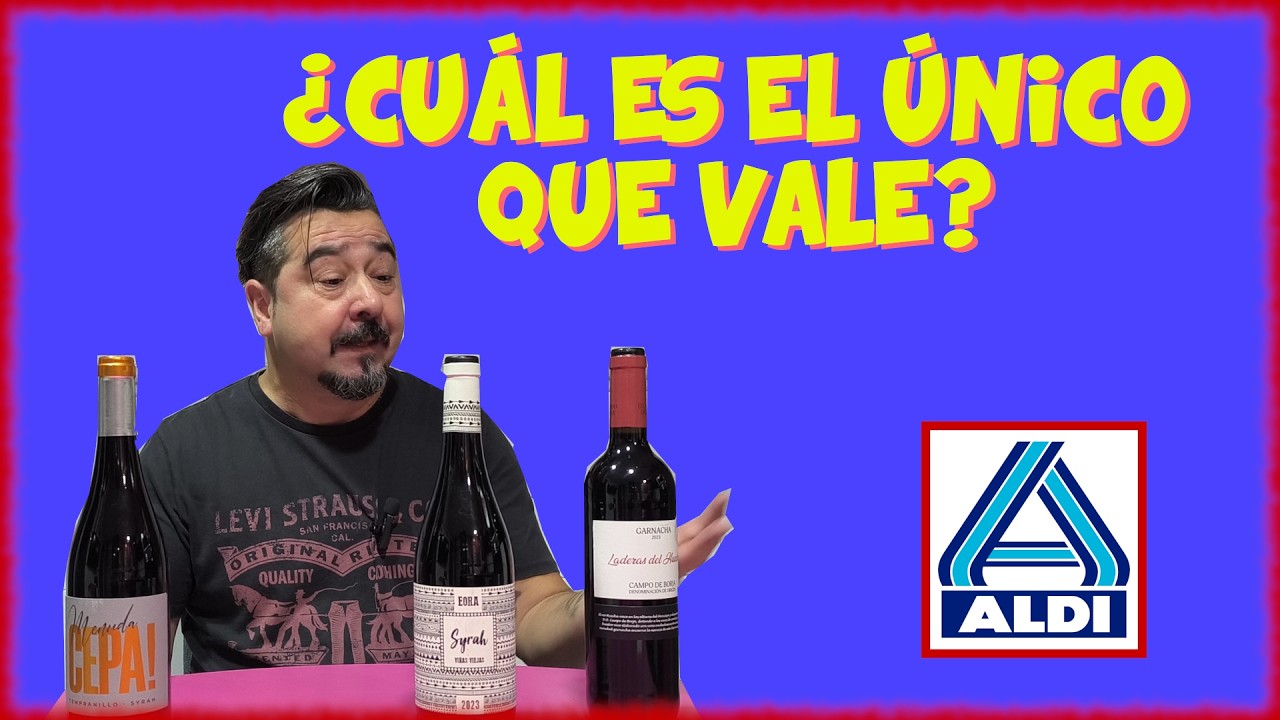 3 vinos de ALDI por menos de 2,50 €: ¿Vale la pena? 🍷2025