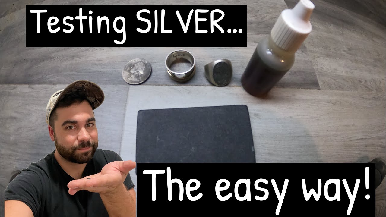 How to acid test SILVER - The easy way!