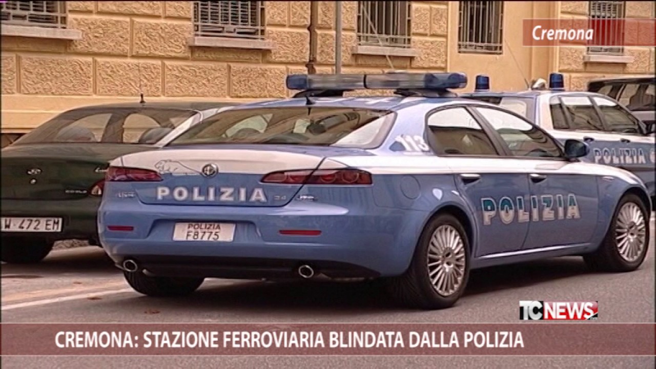 Cremona: stazione ferroviaria blindata dalla polizia