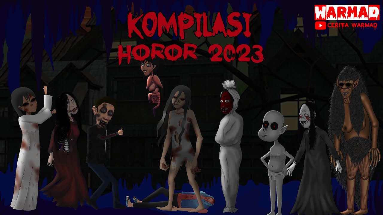 KOMPILASI HOROR 2023 ¶|| Cerita Misteri | Animasi Horor