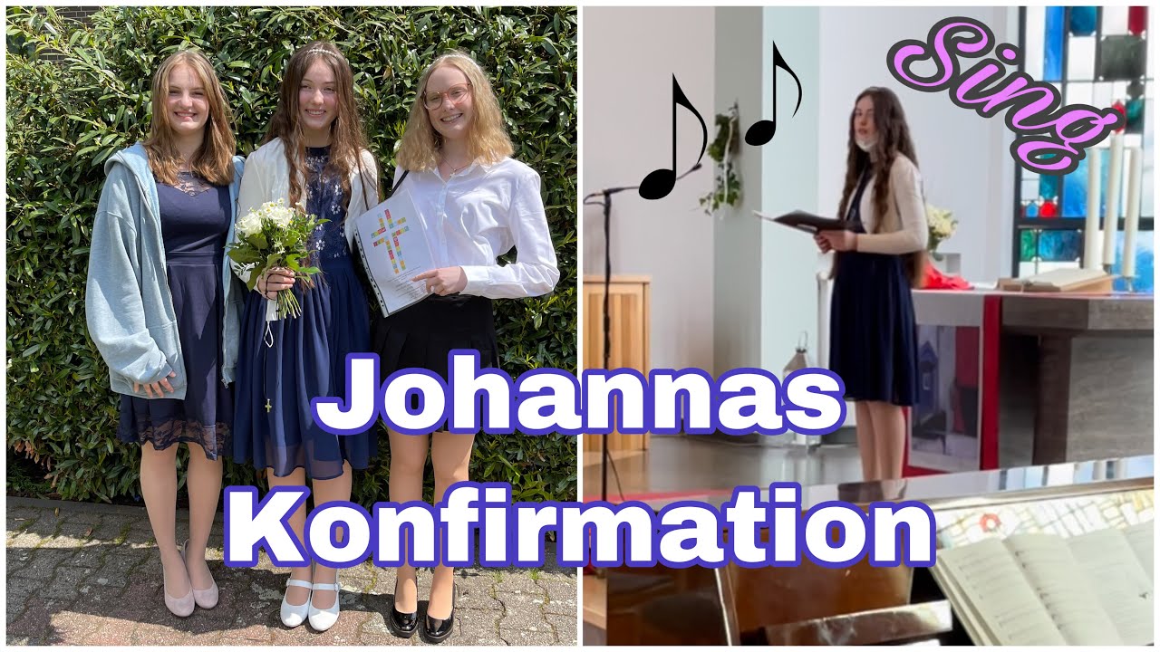 Johannas Konfirmation 😇 sie singt Amazing Grace in der Kirche 🎶 Geschenke 💕 TeeTante Haley