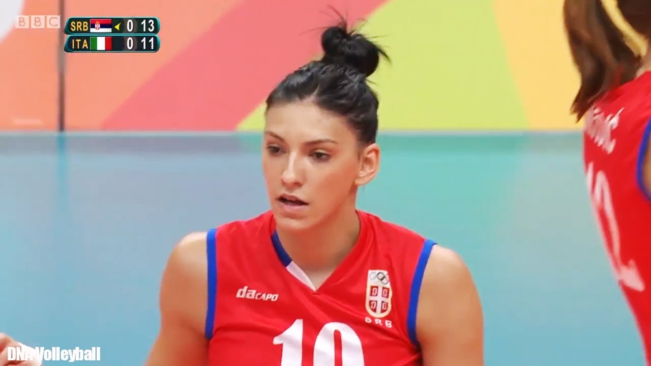 บอสโควิช vs อิตาลี โอลิมปิก 2016 Tijana Bošković vs italy volleyball olympic
