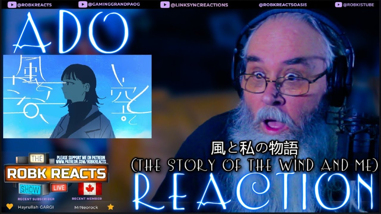Ado - 風と私の物語 (The Story of the Wind and Me) | First Time Hearing Reaction - Requested!