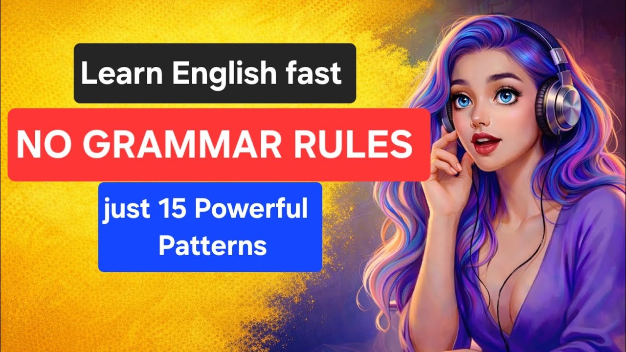 How to  learn English fast | 15 Daily Use Sentence Patterns | No grammar @EasyEnglishwithMirha 