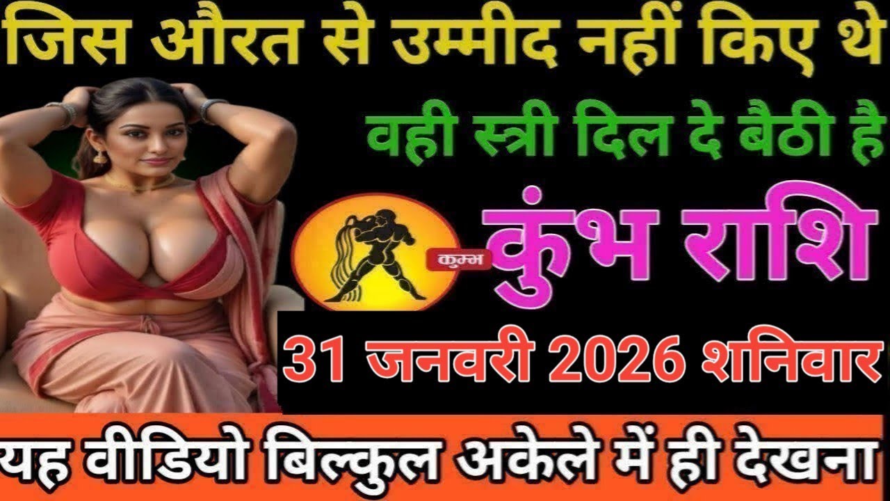 #कुंभ राशि वालों जिस औरत से उम्मीद नहीं किए थे वही स्त्री दिल दे बैठी है#