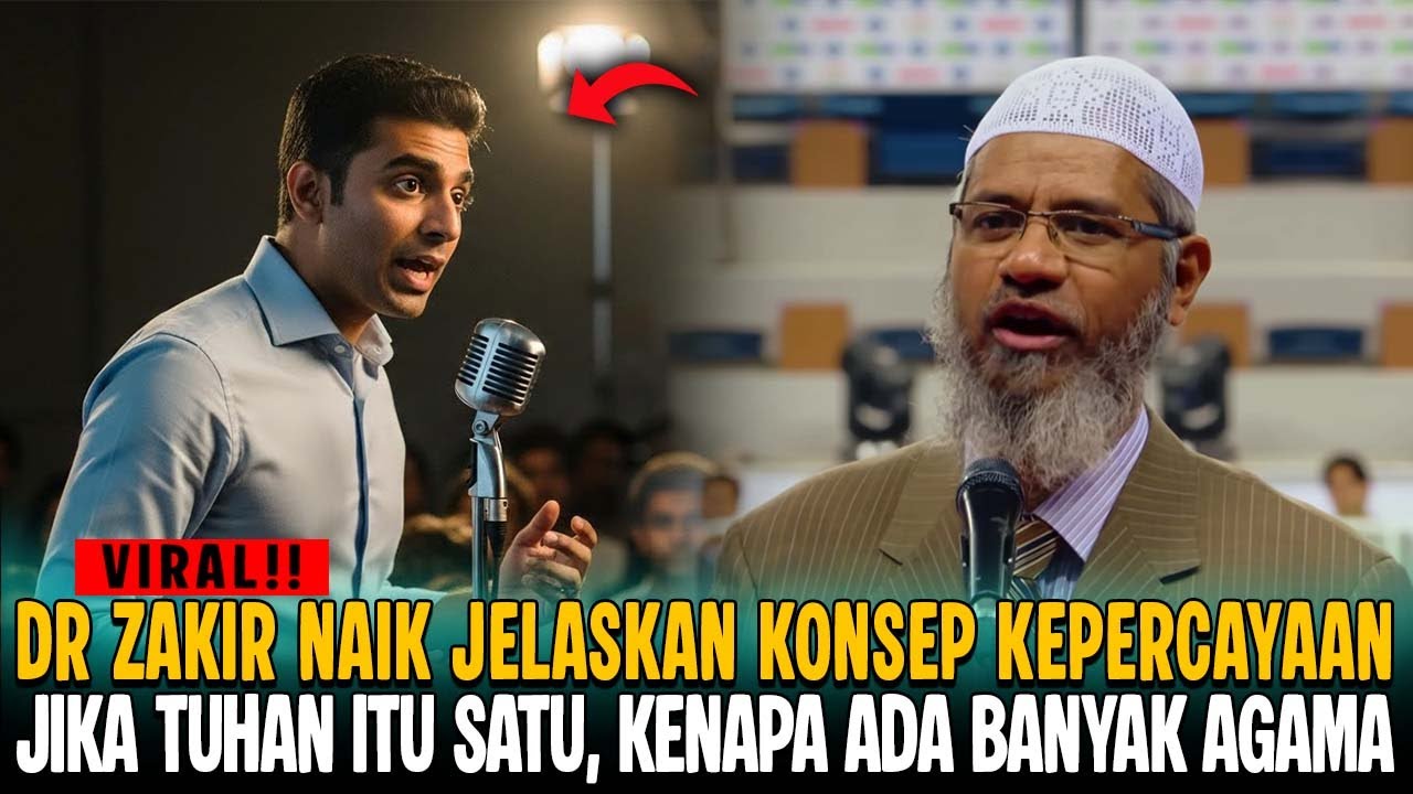 DEBAT PANAS‼️ JIKA TUHAN CUMA SATU, KENAPA ADA BANYAK AGAMA? — DR ZAKIR NAIK