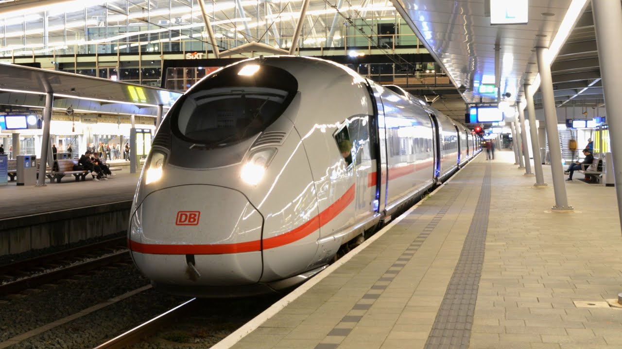 FULL POWER! ICE 3 neo 8019 rapidly departs Utrecht Centraal