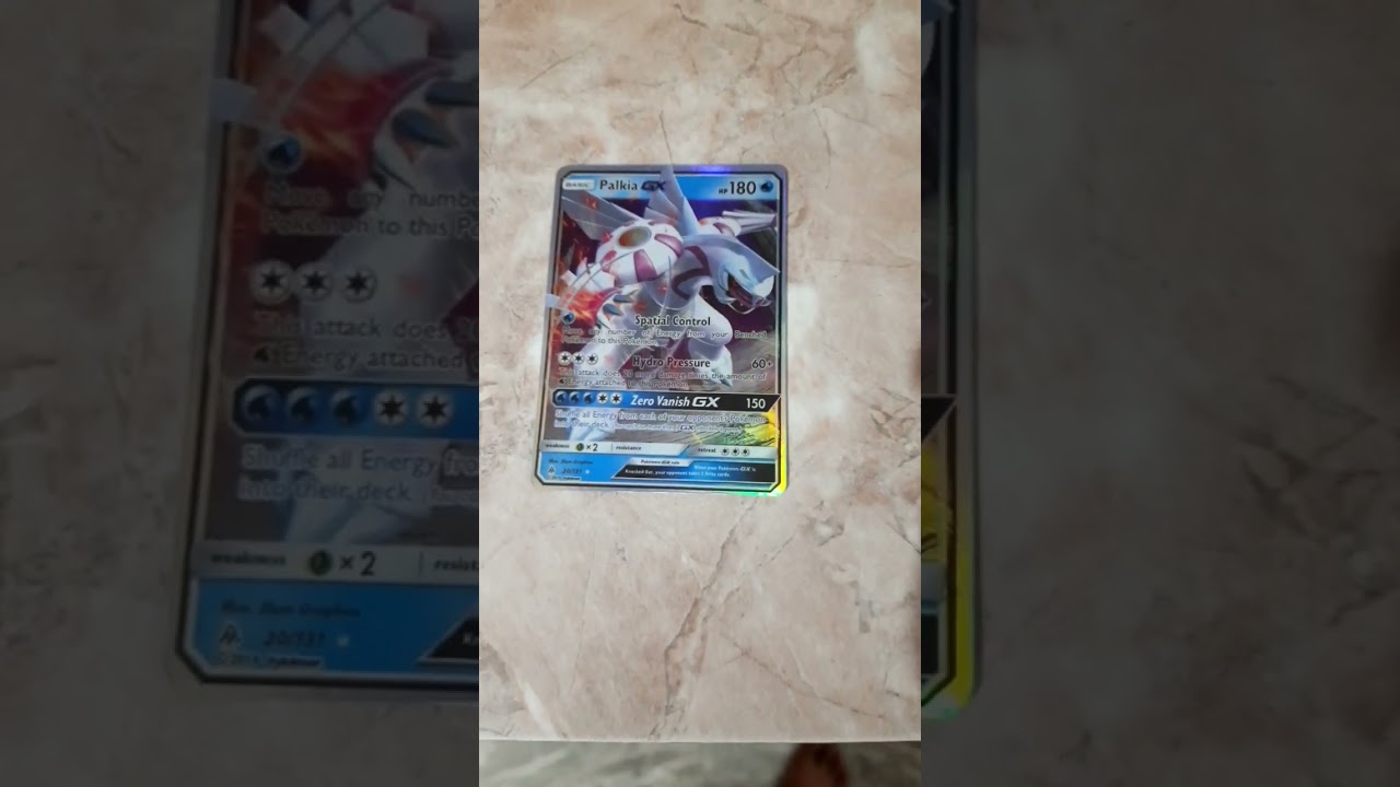 Palkia GX pokemon card