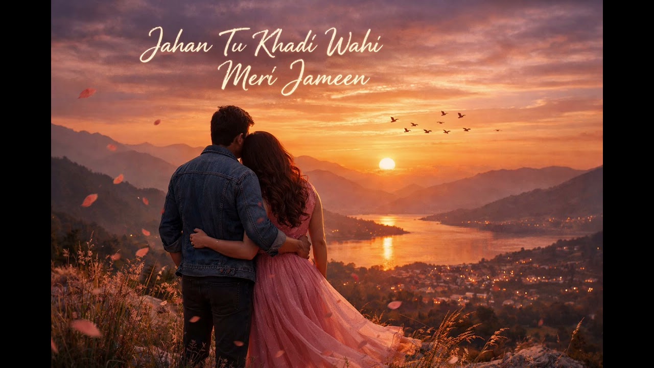Jahan Tu Khadi Wahi Meri Zameen | Romantic Hindi Song | Love Status Video