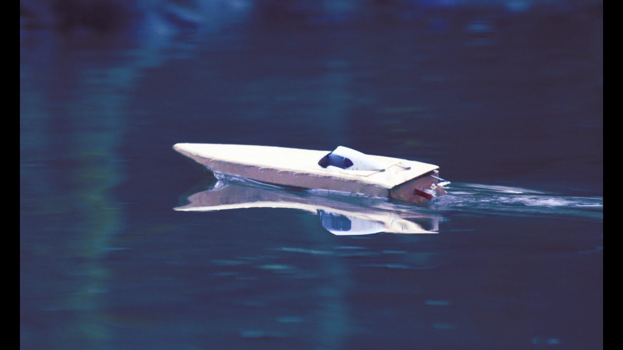 Homemade RC Speedboat DIY