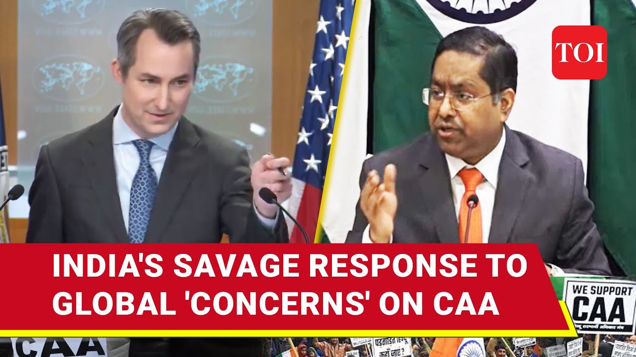 'Don't Lecture': India's Stinging CAA Rebuttal To U.S, UN On 'Misplaced, Misinformed' Concerns