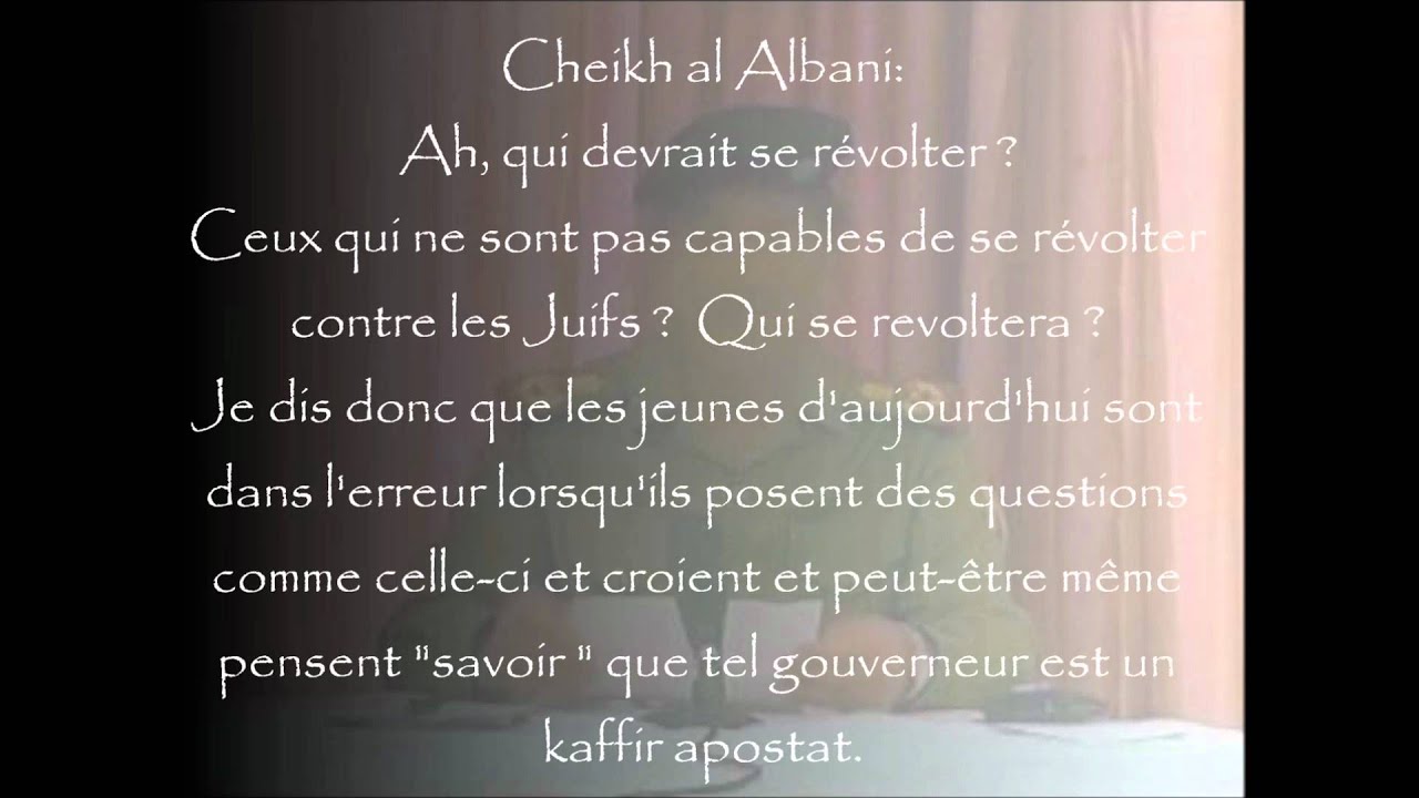 Gouverneurs contemporains - Cheikh al Albany رحمه الله