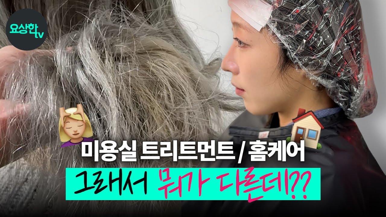 미용실트리트먼트..솔직히 이 한끝차이로 판가름 납니다_요상한TV