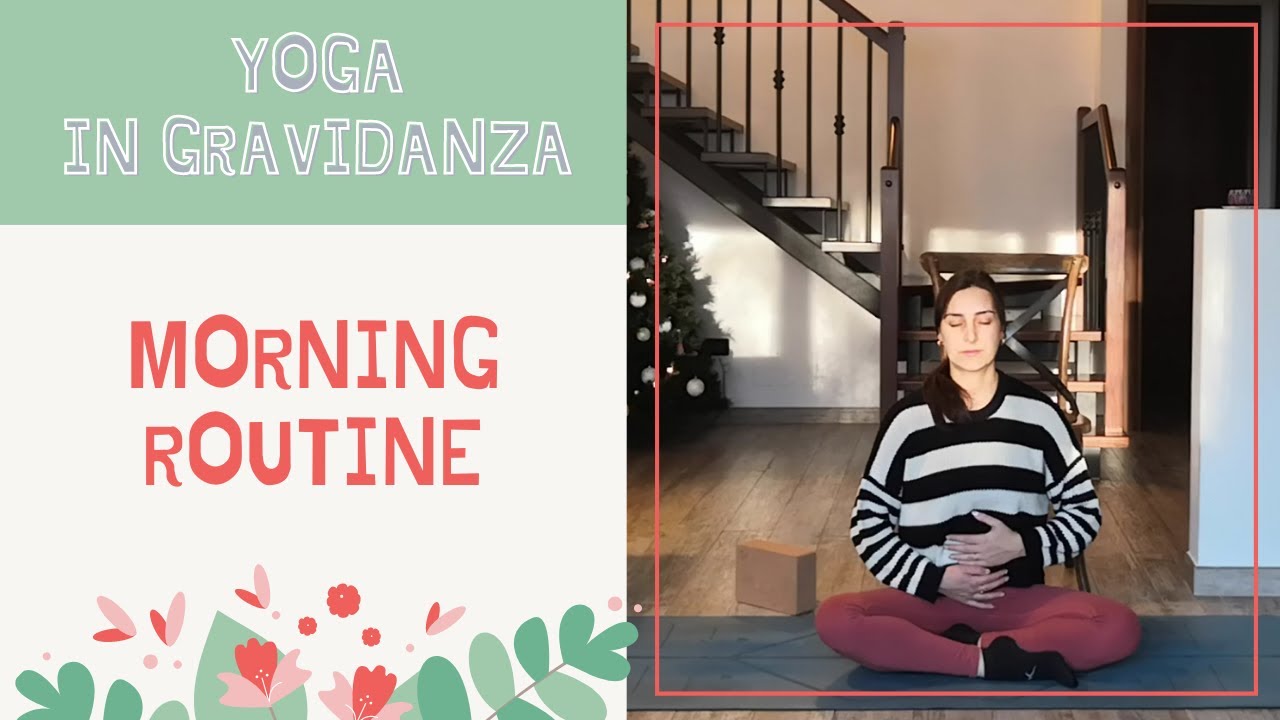 Yoga in gravidanza | Morning routine | tutti i trimestri