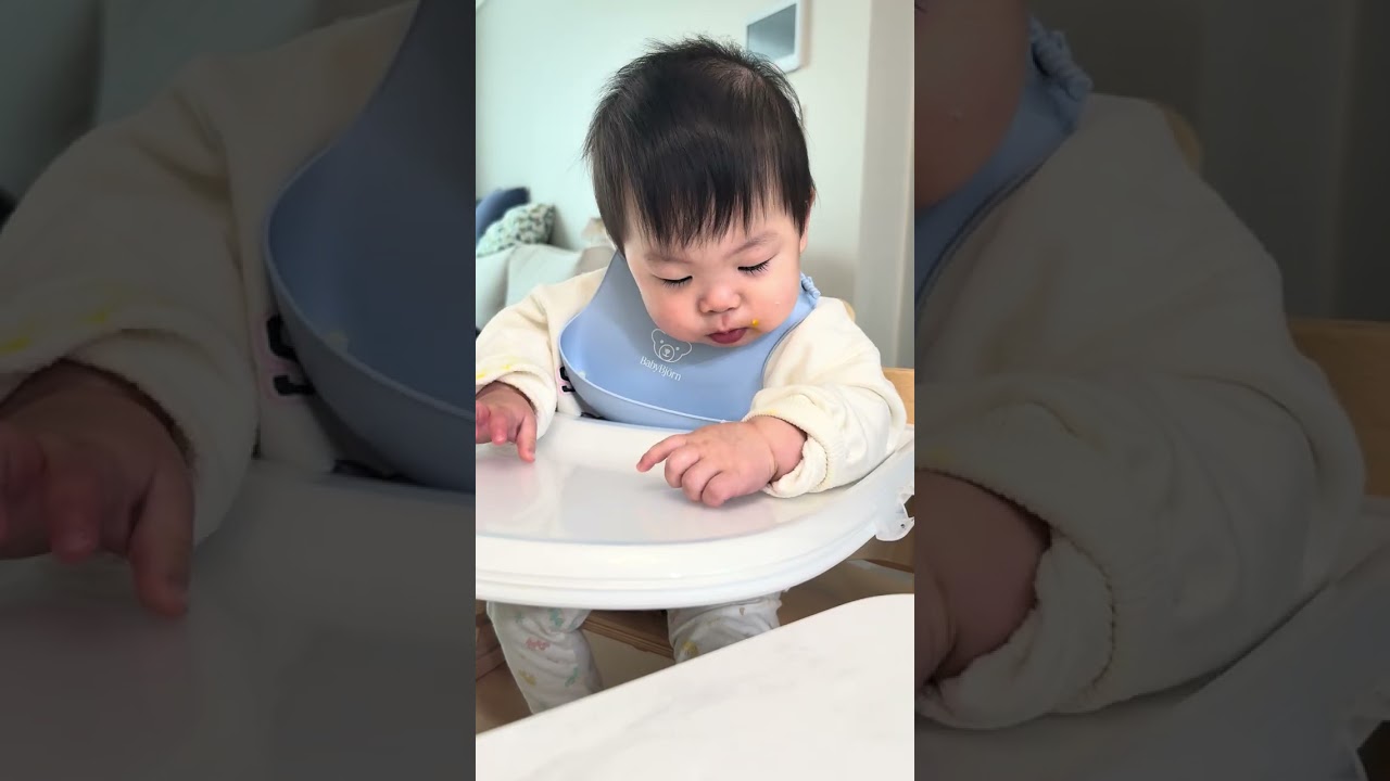 8개월 아기 토핑이유식 먹방