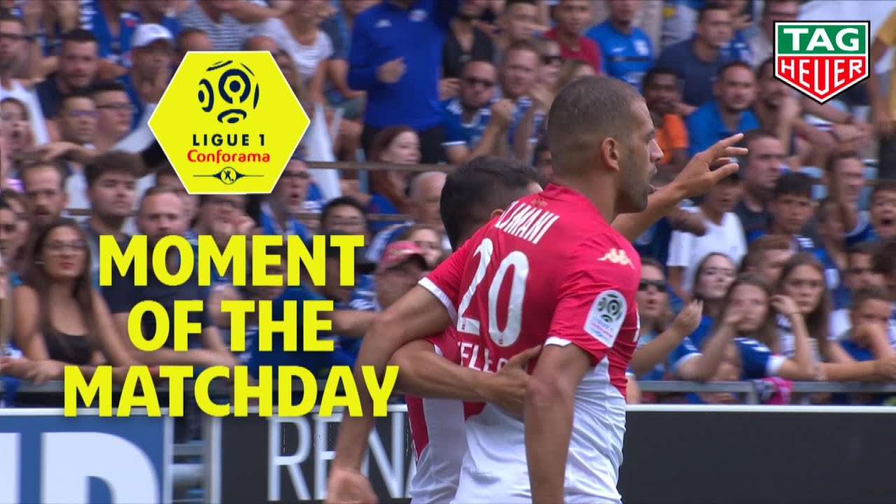 Islam Slimani scores his first brace in the Ligue 1 Conforama : Week 4 / 2019-20
