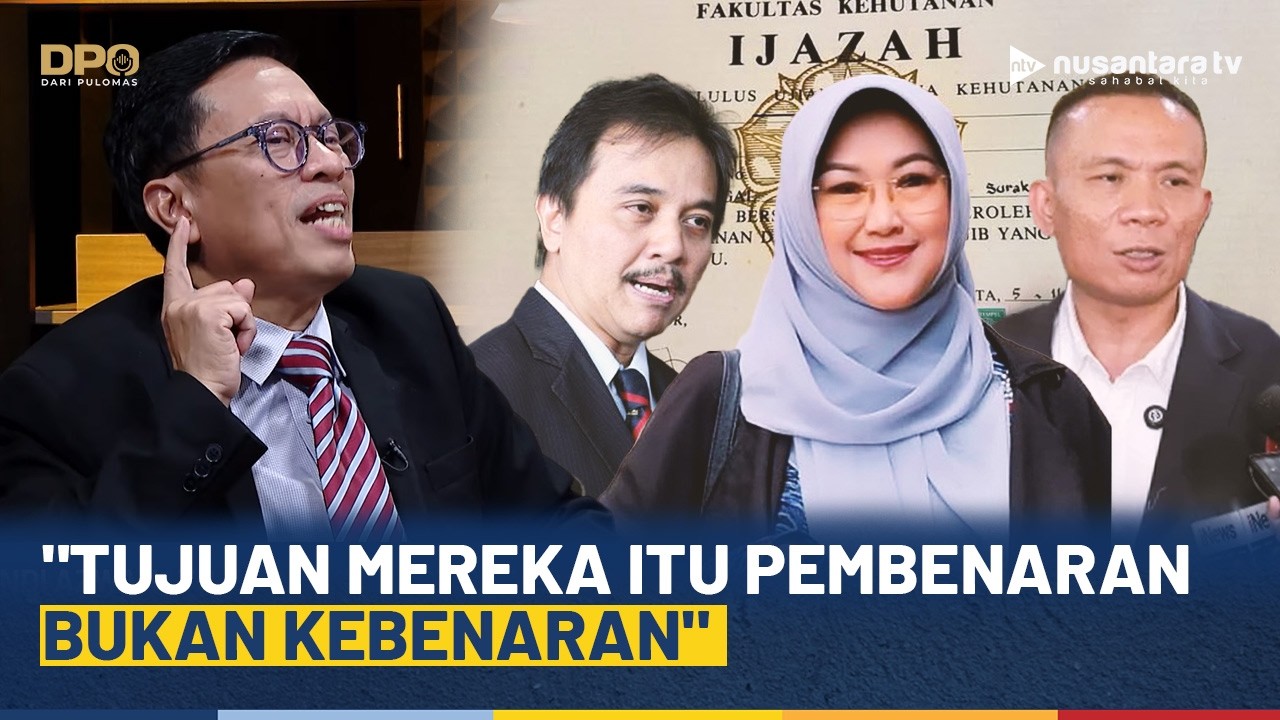 Andi Azwan Sentil RRT di Kasus Ijazah Jokowi: Tujuan Mereka Itu Pembenaran Bukan Kebenaran | NTV
