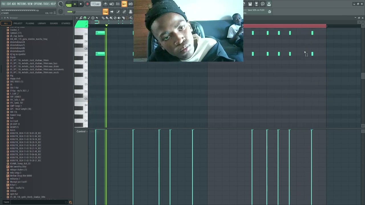 Studio Session with Jauza814, De Flame Keyz, Slavino & Friends