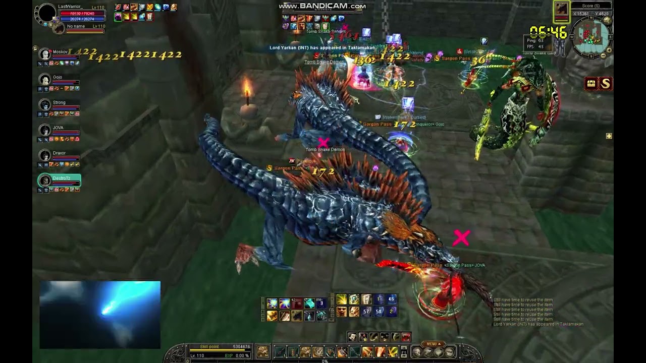 [Sargon Online S2] LastWarrior_ Spammed Kill KosasPack Member And Hide in His Area xD