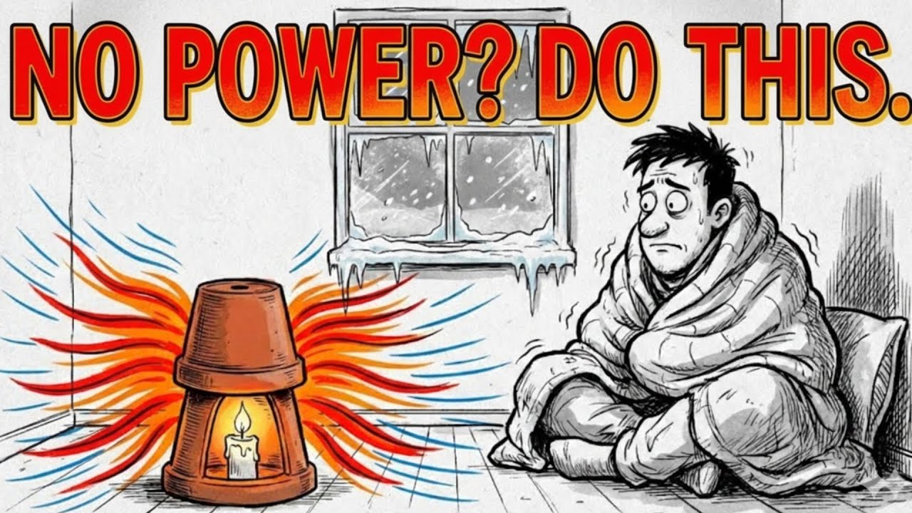No Electricity in Winter Don’t Freeze. This $75 Hack Saves You.