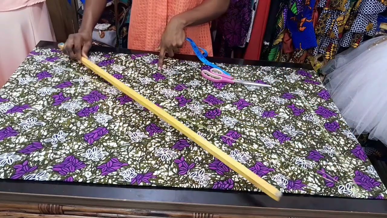How to Cut and Sew a GODET/TAIL to a Mermaid Skirt [DETAILED]