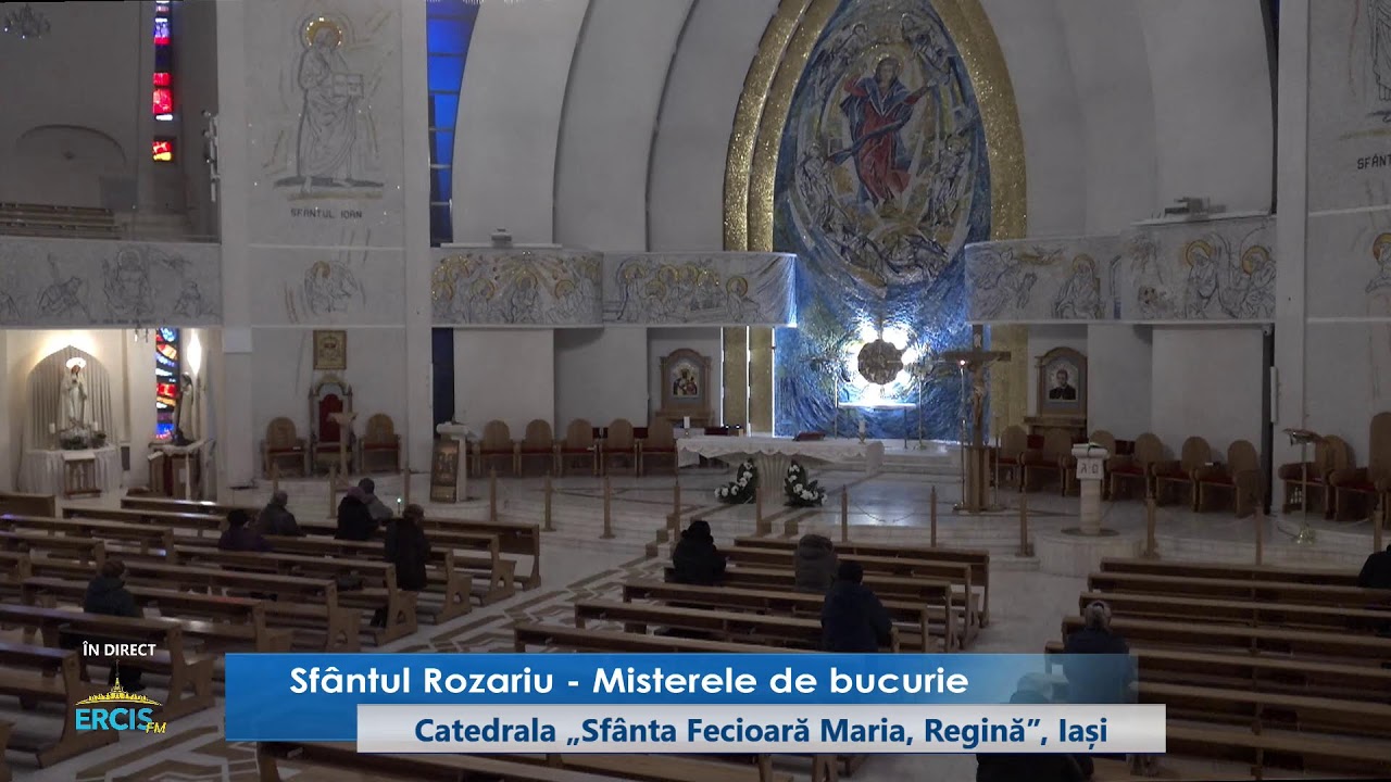 Iași (catedrală): Sfânta Liturghie și Sfântul Rozariu în direct (sâmbătă, 24 ianuarie 2026)