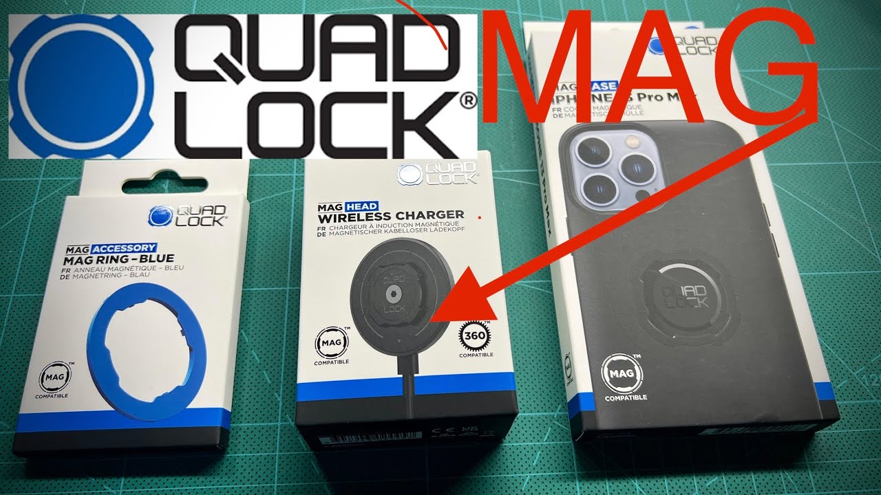 Обзор: новая беспроводная зарядная головка Quadlock Mag и чехол MagSafe для iPhone 13 pro Max