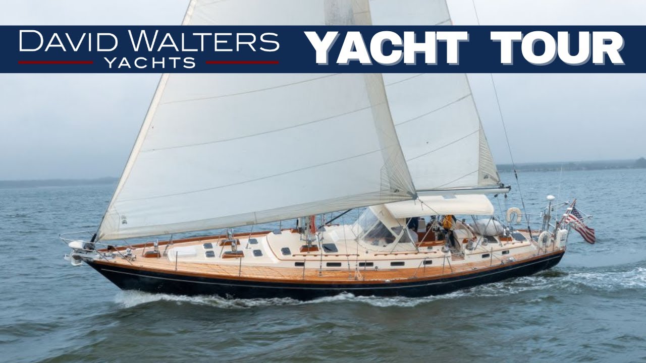 1988 Little Harbor 53 | BLUE STAR - Walkthrough + Yacht Tour [SOLD]