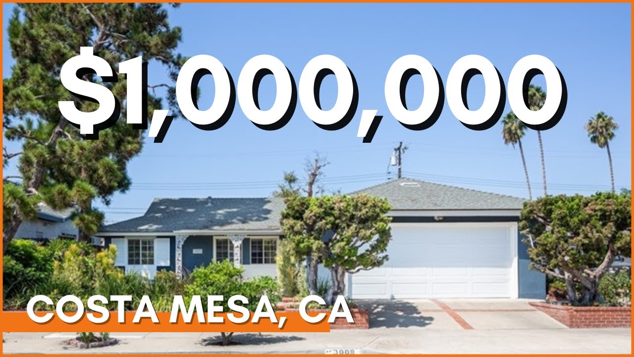 What $1 Million gets you in Costa Mesa, California!