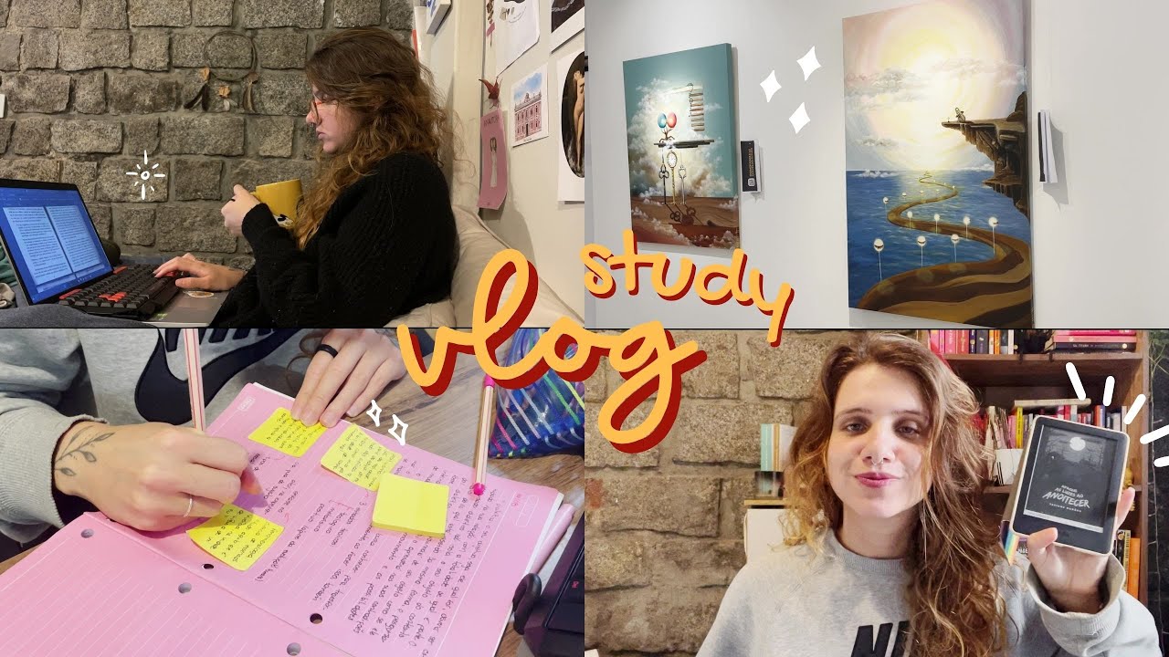 study vlog: voltando pra faculdade (letras) + leitura + organização + rotina  + unboxing | 2023