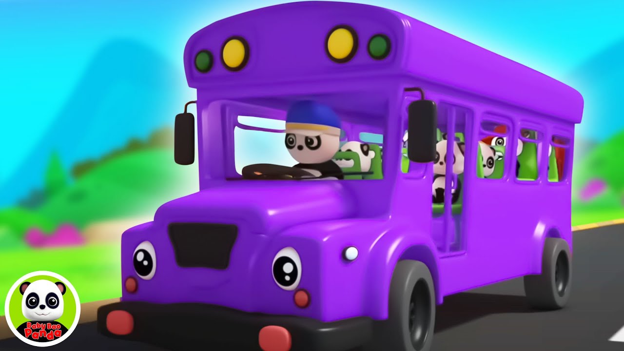 Baby Bao Panda Die Räder am Bus und Mehr Mitsing Lied für Babys auf Deutsch