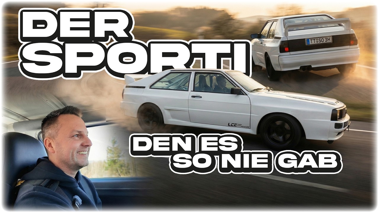 Ein langer Sport quattro mit 2,2l und 10V Motor? - Das Auto dass es von Audi so nie gab. #replica
