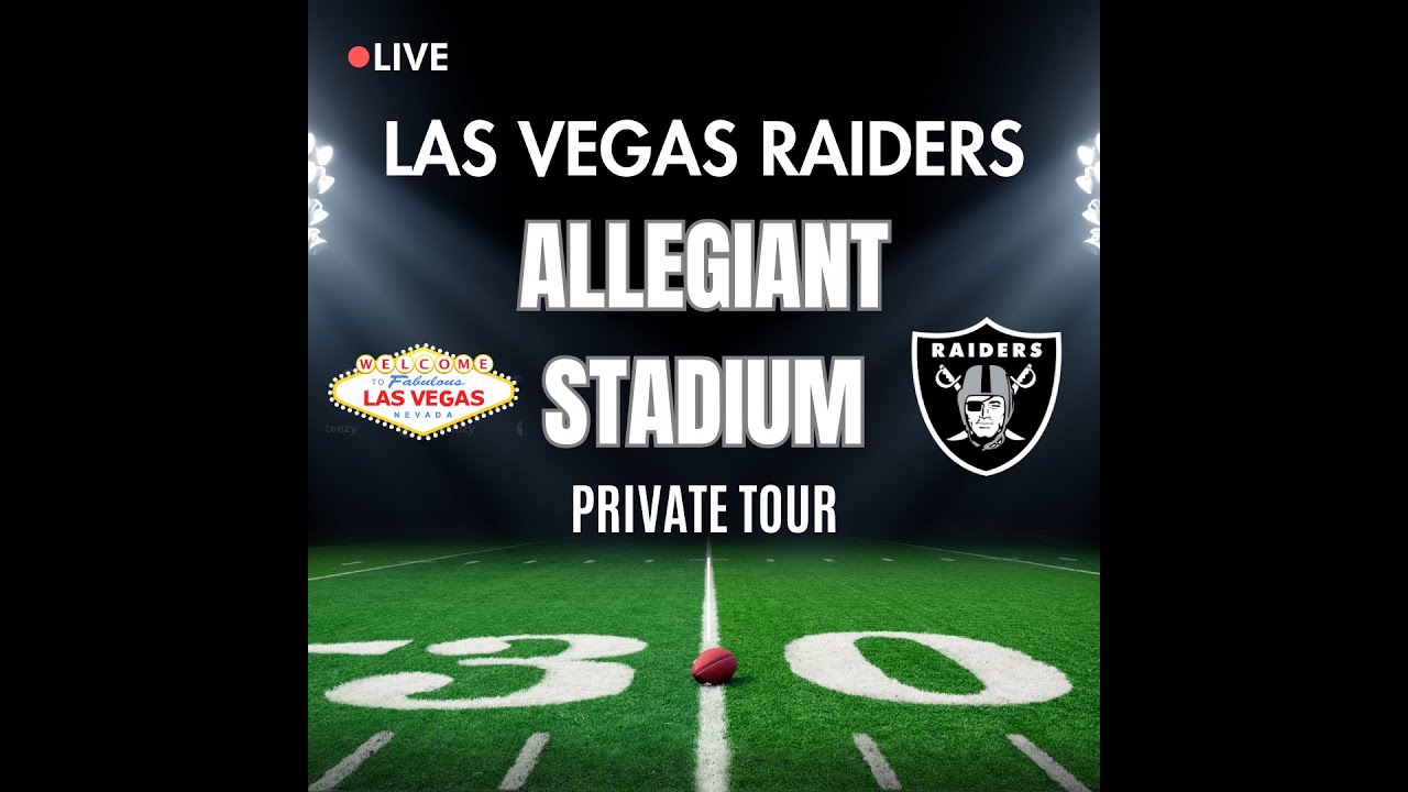 Las Vegas Raiders Allegiant Stadium Private Tour 