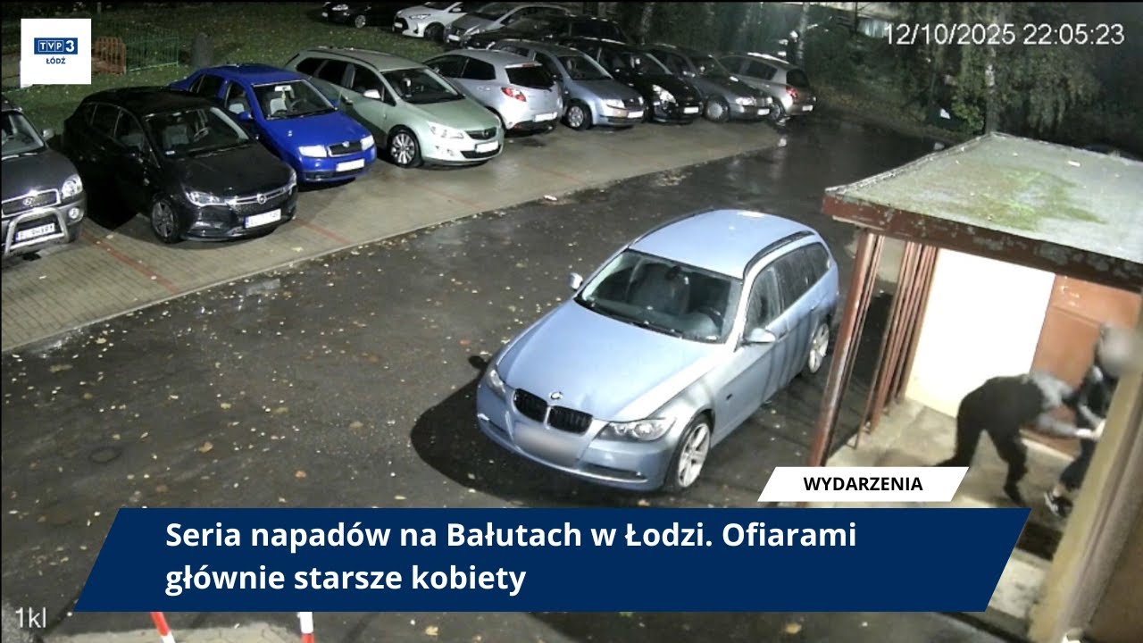 Seria napadów na Bałutach w Łodzi. Ofiarami głównie starsze kobiety