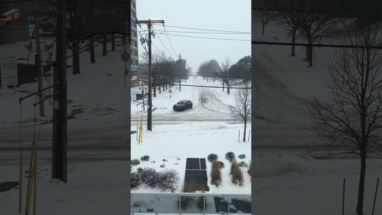 Another snowing day again…